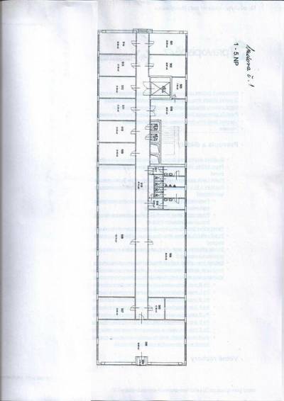 Pronájem 120m2 kanceláří na Žižkově tř. v Č. Budějovicích